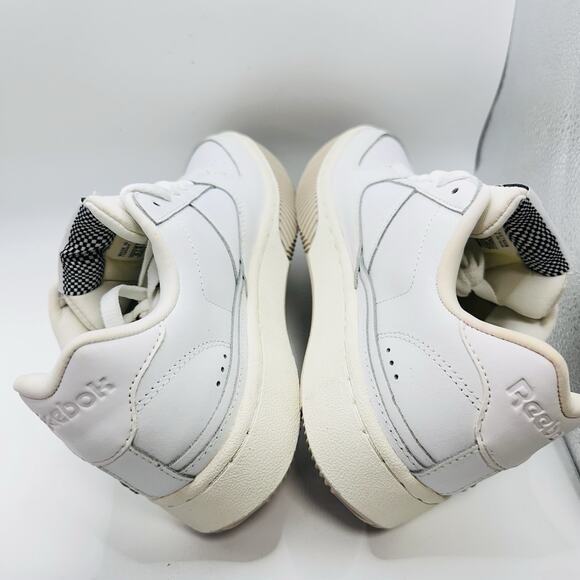Reebok Dual Court Sneaker – White / Chalk / Stucco | Unisex Size 5 | EG6022 main image 4